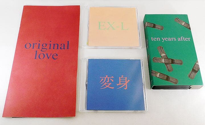 変身セット」Original Love CD2枚 VHS1本