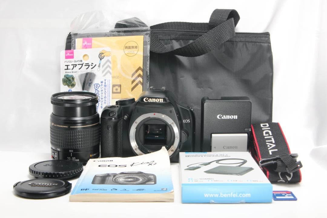 ❤シャッター数5563♪Canon Kiss X2♪スマホ転送OK&入門用❤ - メルカリ