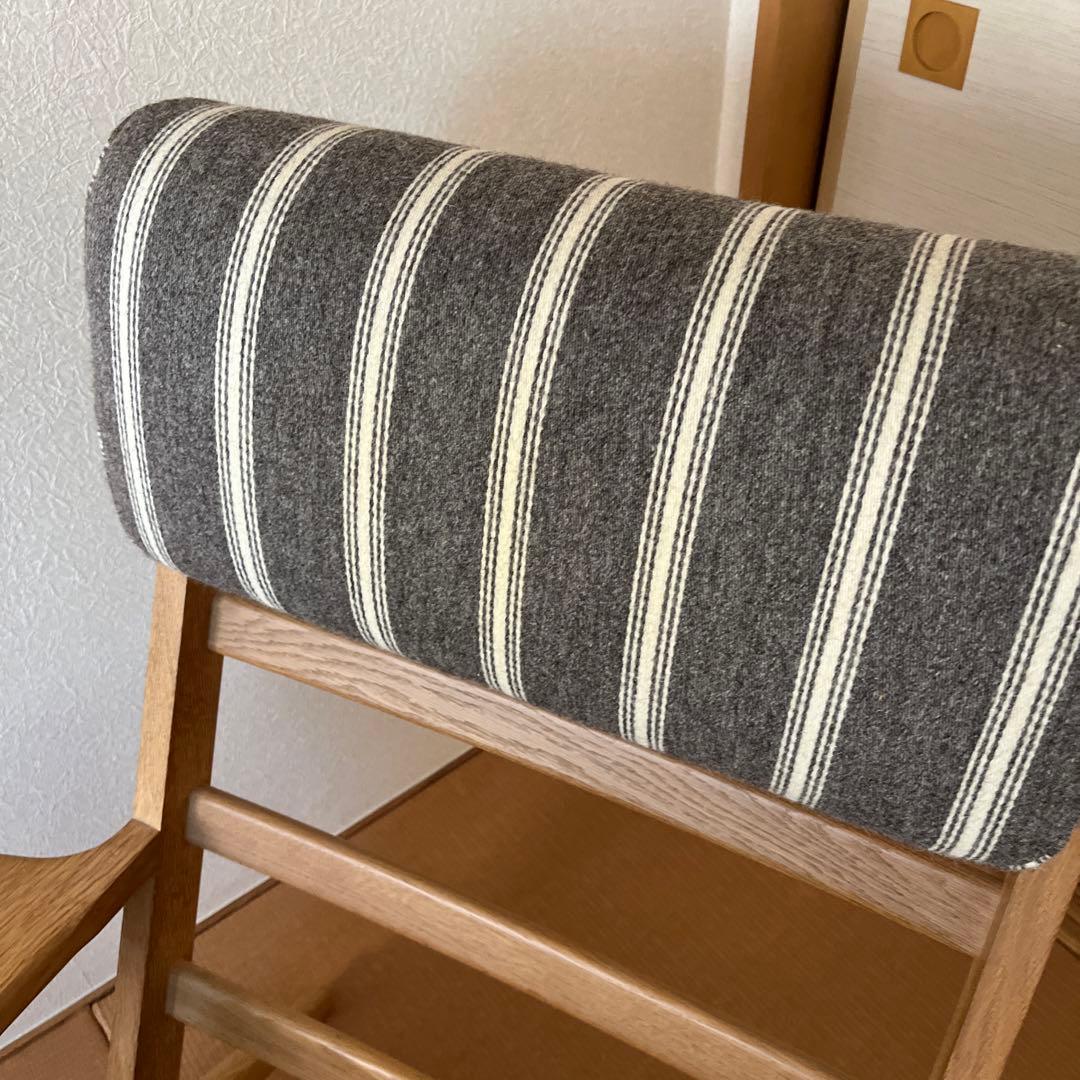 GETAMA社 GE290 ハイバック オットマン付き オーク材 - メルカリ