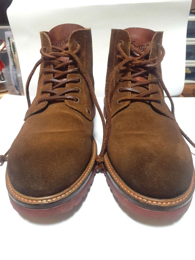 Danner ブラウン スエード·レザー ブーツ Danner（ダナー） ブーツ D030001 レースアップブーツ スウェード
