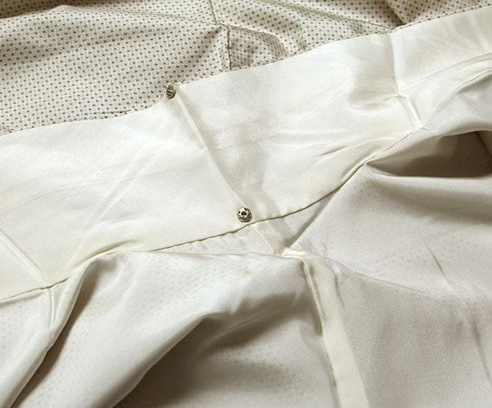 7816□ 本場白大島紬 経緯男絣 美品