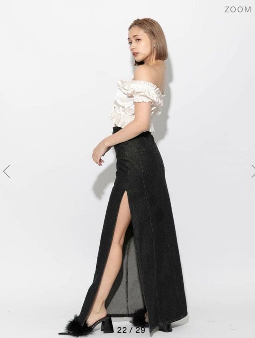 最終値下げ】melt the lady ボディラインデニムスカート - メルカリ