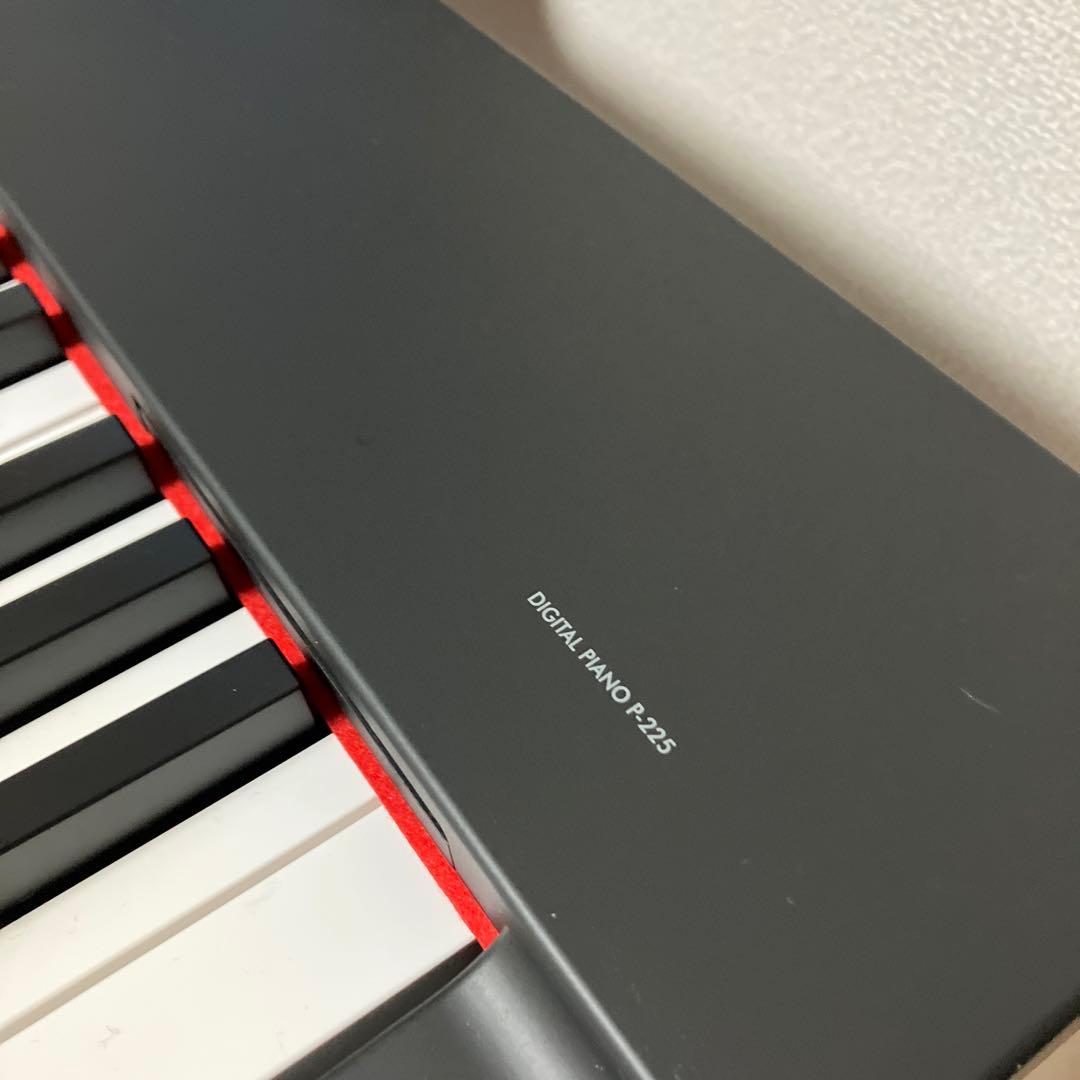セット①】YAMAHA P-225 24年製 純正スタンド、3本ペダル、