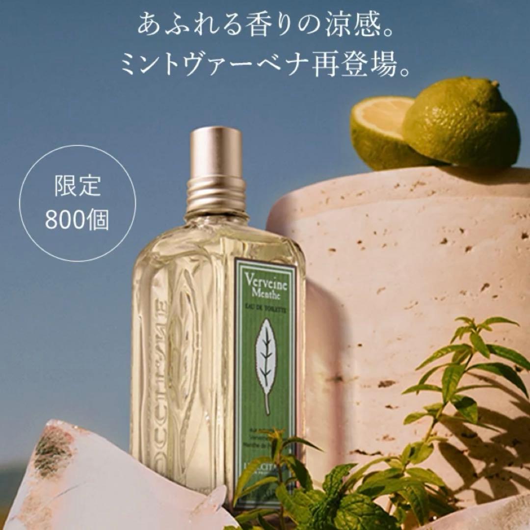 ロクシタン ミントヴァーベナ オードトワレ【数量限定】100ML - メルカリ