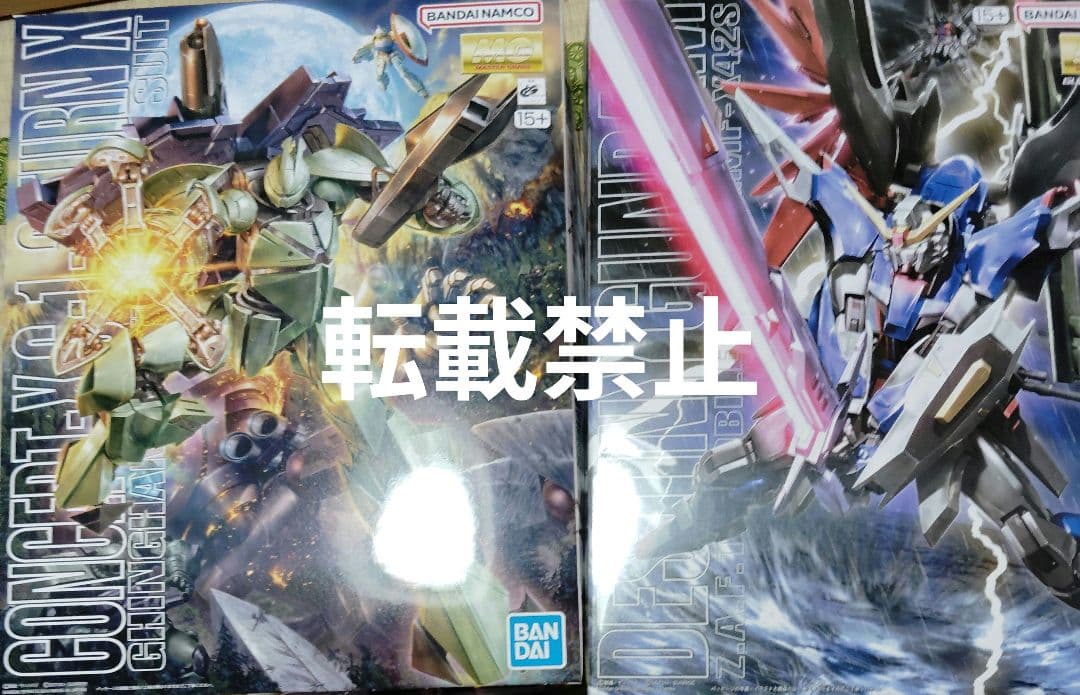 MG ターンX　MG　デスティニーガンダム 新品未開封 MG 1/100 ターンX デスティニーガンダム 2点セット｜Yahoo