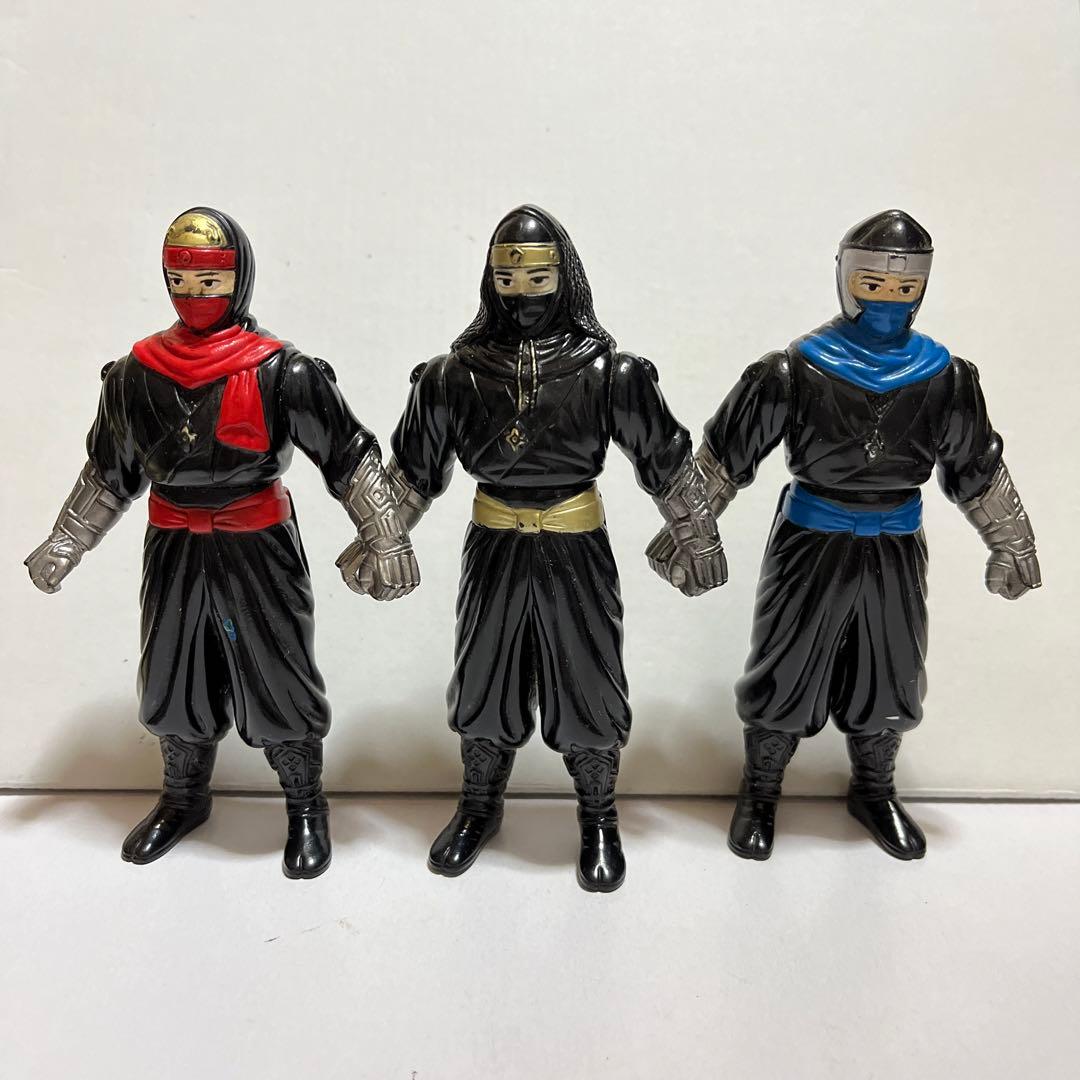 ☆カクレンジャー 隠流忍者5セット ソフビ☆ - メルカリ