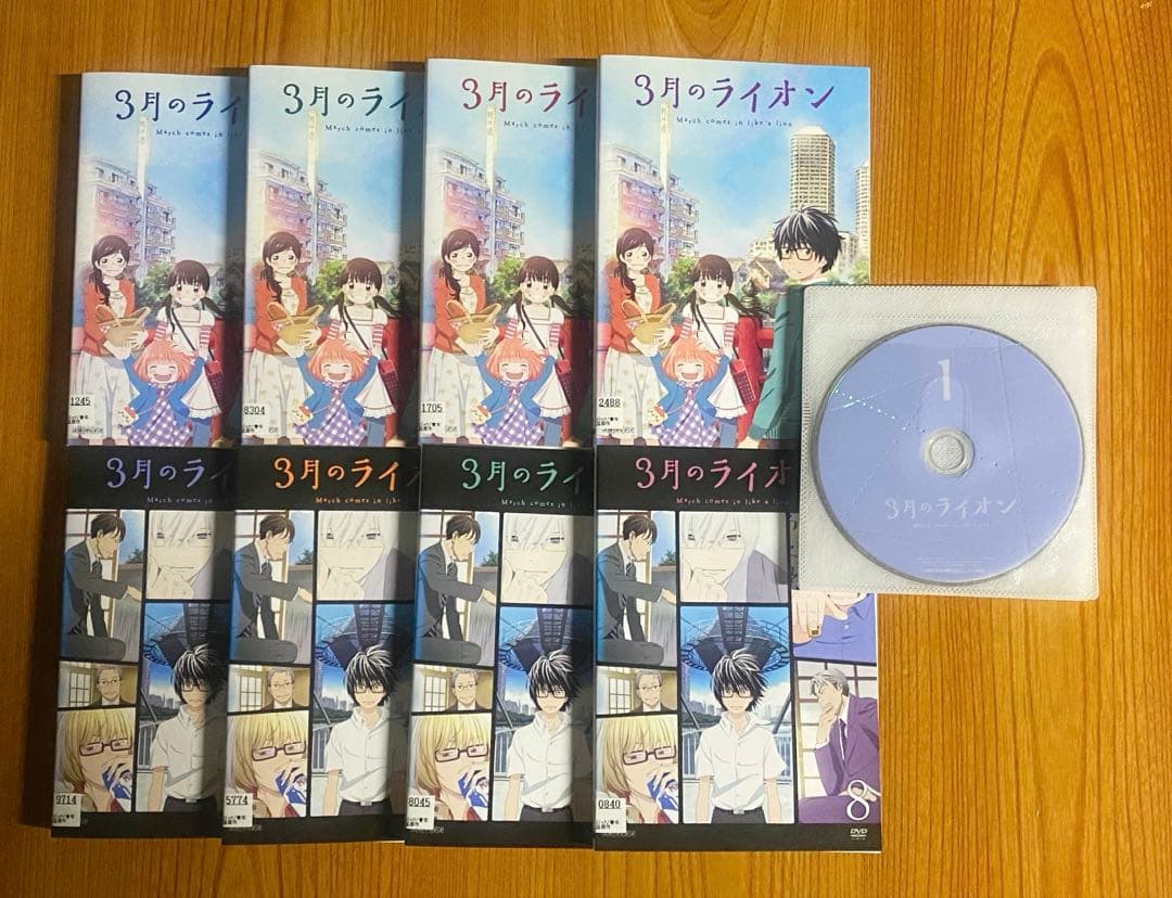 3月のライオン 全16巻 全巻セット DVD - メルカリ