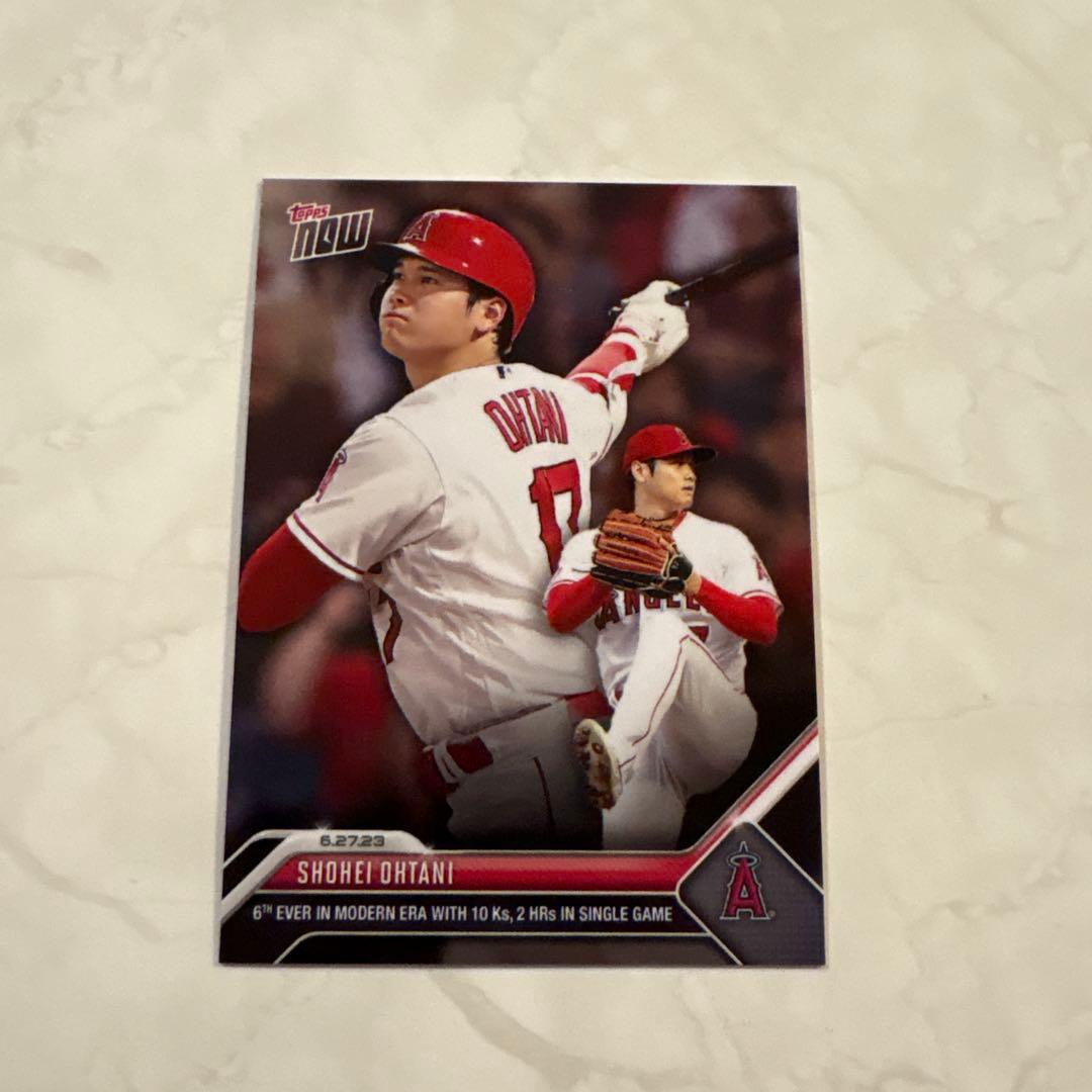 大谷翔平 topps now エンゼルス カード - メルカリ