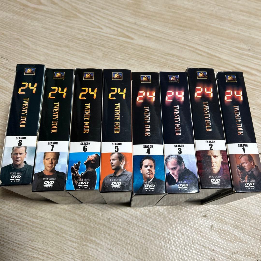 DVD 全巻セット　24-TWENTY FOUR- シーズン1〜8 コンパクト 24 -TWENTY FOUR- DVD全巻（シーズン1-8） ＜SEASONSコンパクト