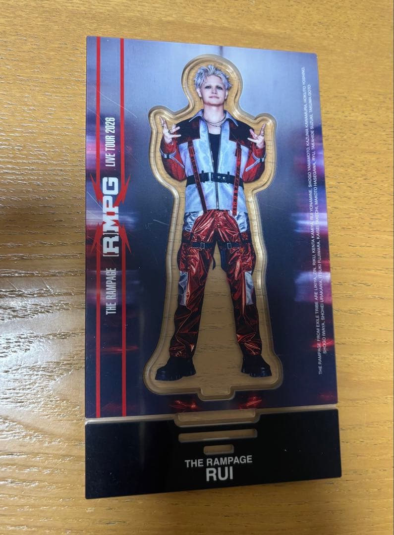 THE RAMPAGE 2026ツアー アクリルスタンド 与那嶺瑠唯 - メルカリ