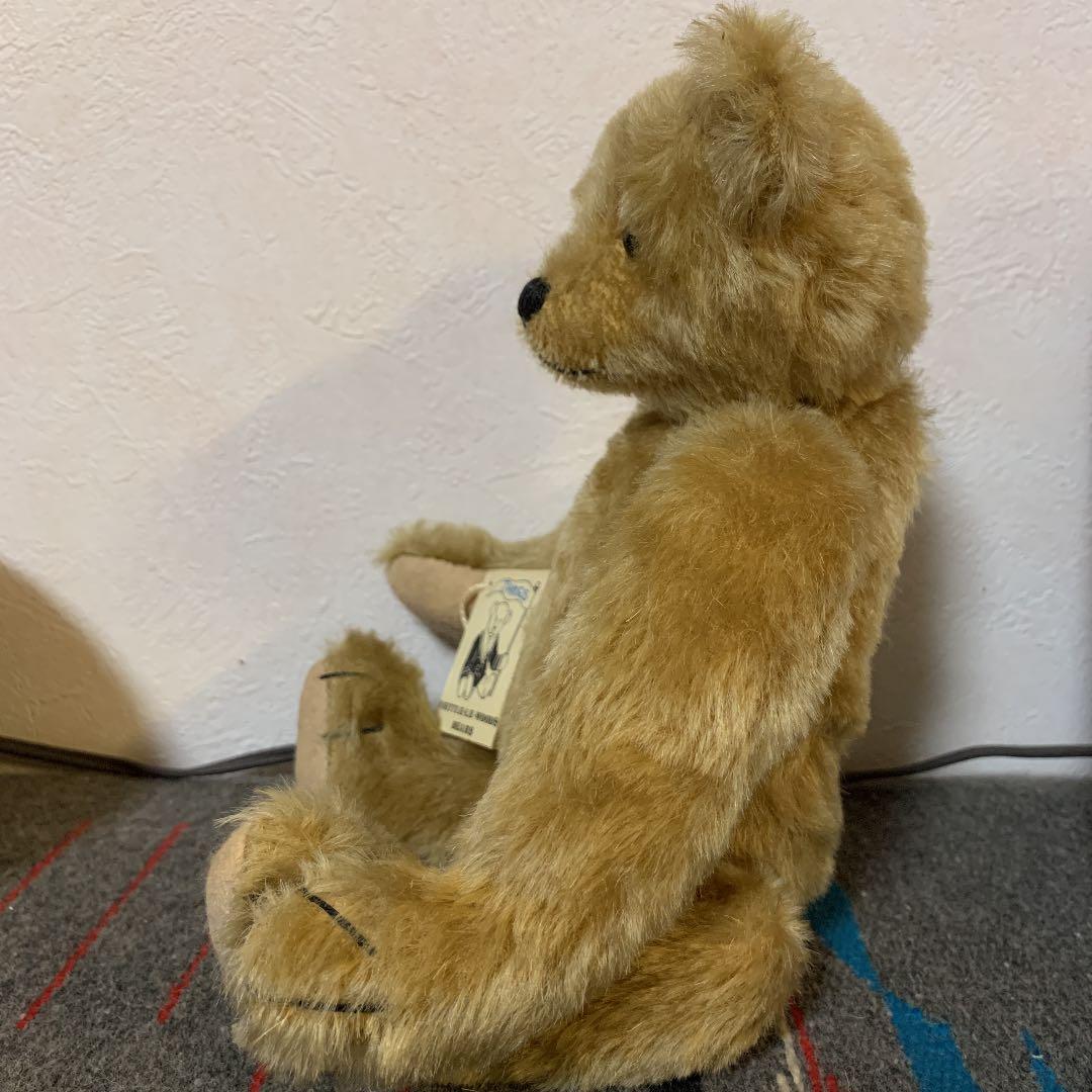 イギリス イギリス 作家もの テディベア 1996年製 モヘア