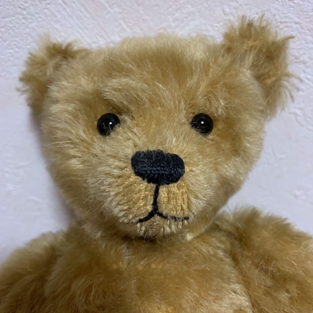 イギリス イギリス 作家もの テディベア 1996年製 モヘア
