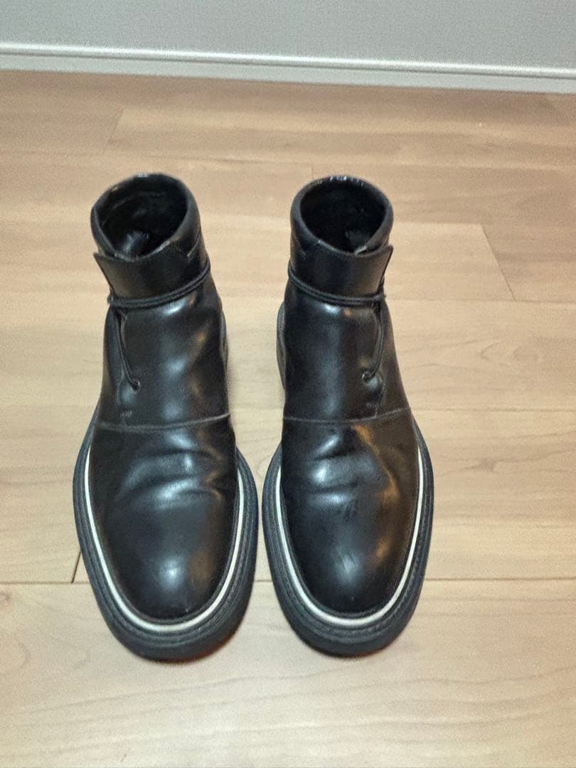 まじめなくまさん⭐︎専用‼️Dior. サイドジッパー付き黒ミッドカットブーツ 2026年最新】Dior Homme ブーツ・革靴の人気アイテム - メルカリ