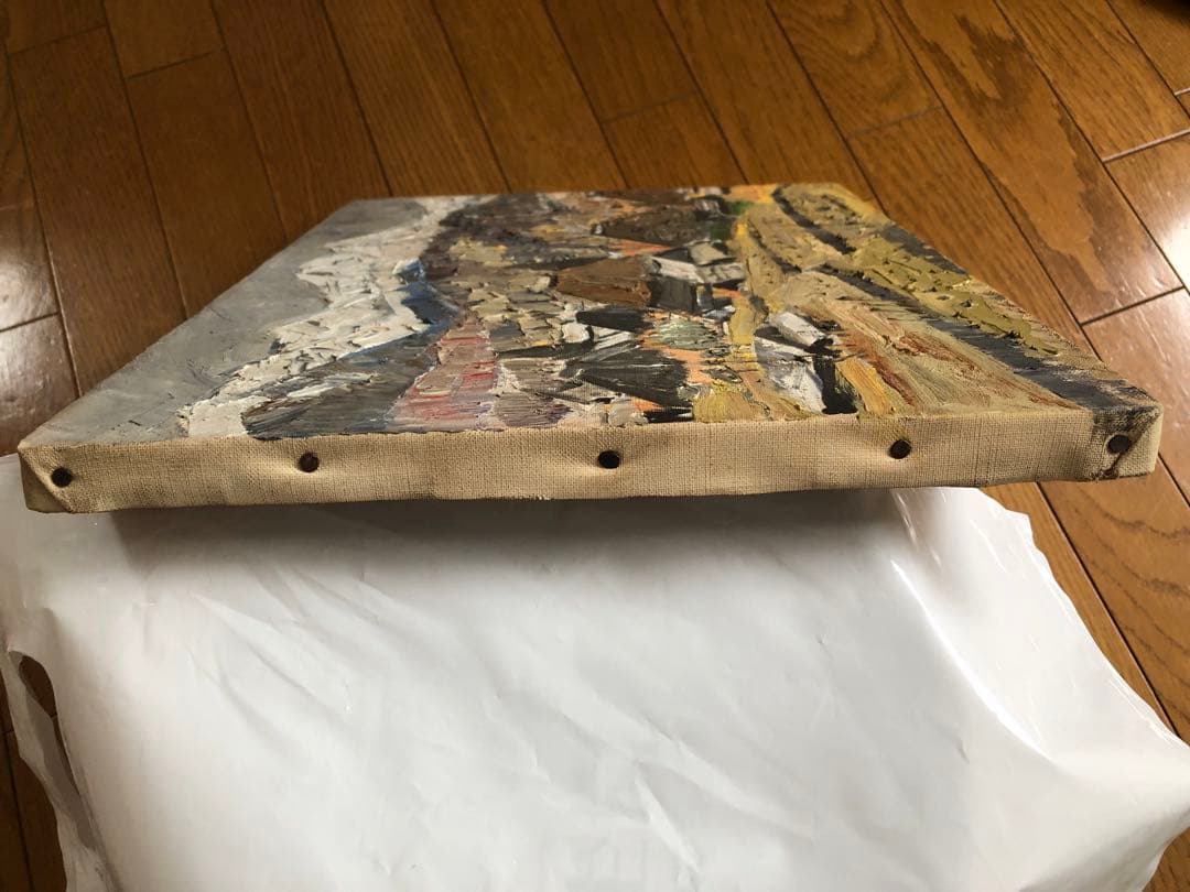 金様専用 油絵 八ヶ岳(笹原) A.Shinohara 作 F6サイズ