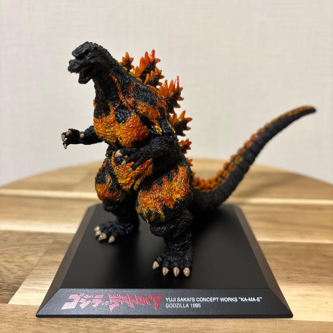酒井ゆうじコンセプトワークス 構 バーニングゴジラ ゴジラ1995 - メルカリ