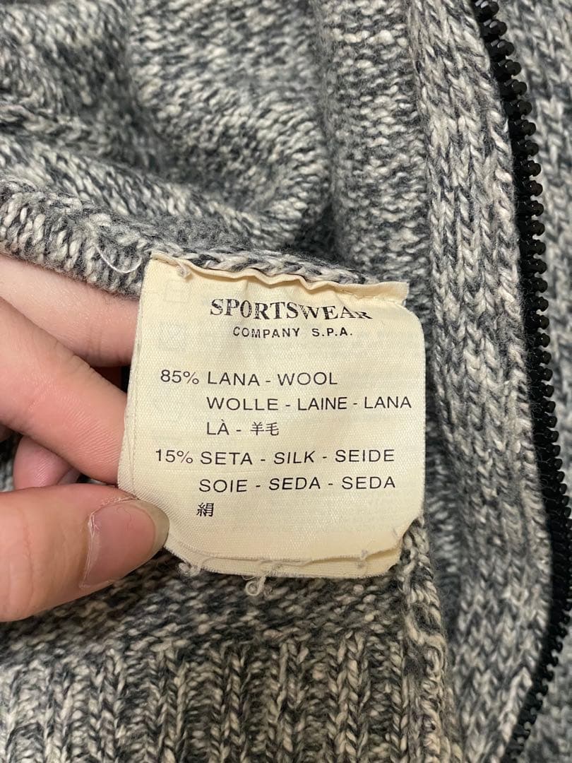 【極希少】c.p.company 80s~90s 本人期 ボタン付き ニット