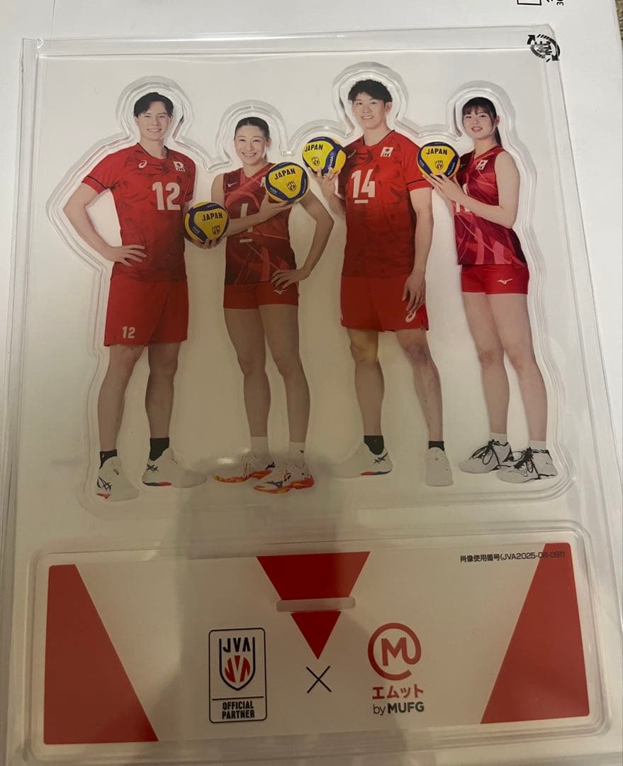 バレー日本代表アクリルスタンド 石川祐希 高橋藍 石川真佑 山田二千華