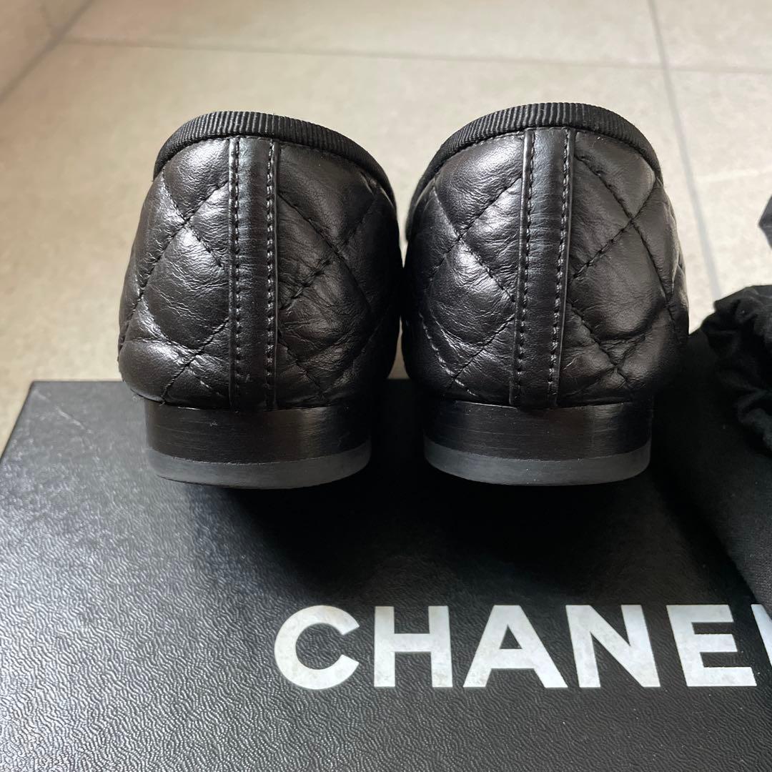 専用　CHANEL マトラッセ　バレエシューズ　23.5cm バレリーナ