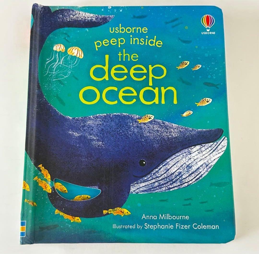 英語絵本usborne 動物の家 しかけボードブック Deep Ocean - メルカリ