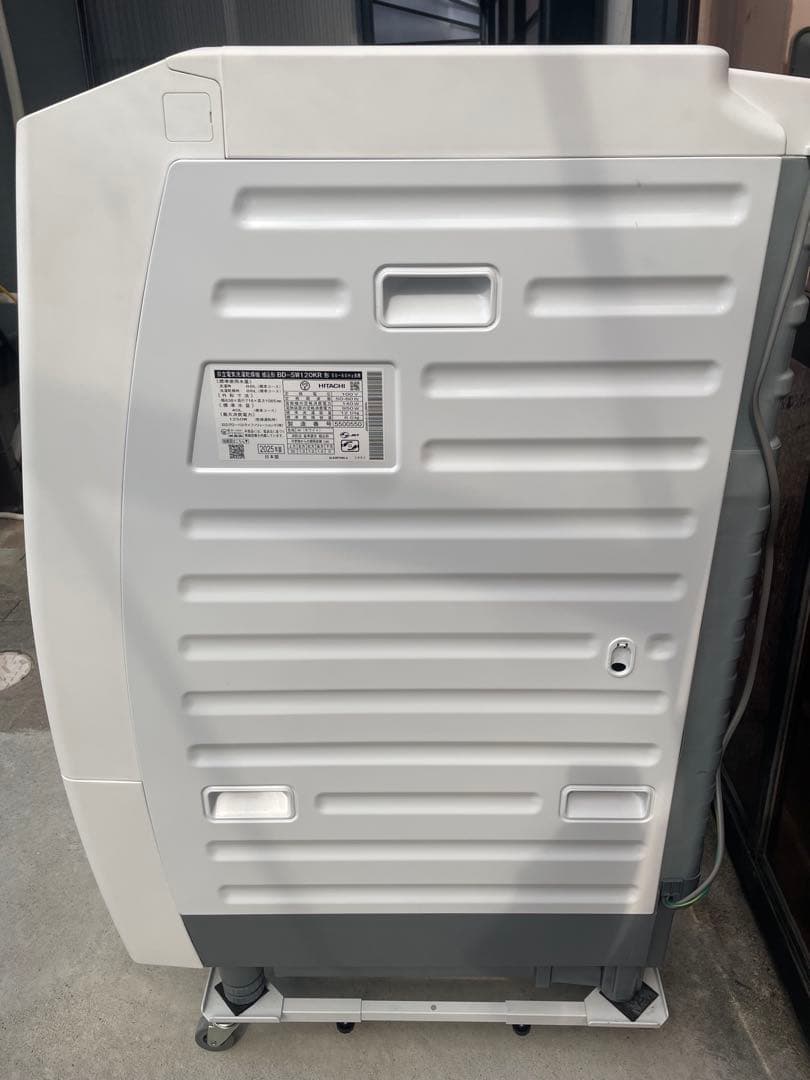 高年式❗️型落ちモデル！】2025年製 日立ドラム式洗濯機 BD-SW120KR