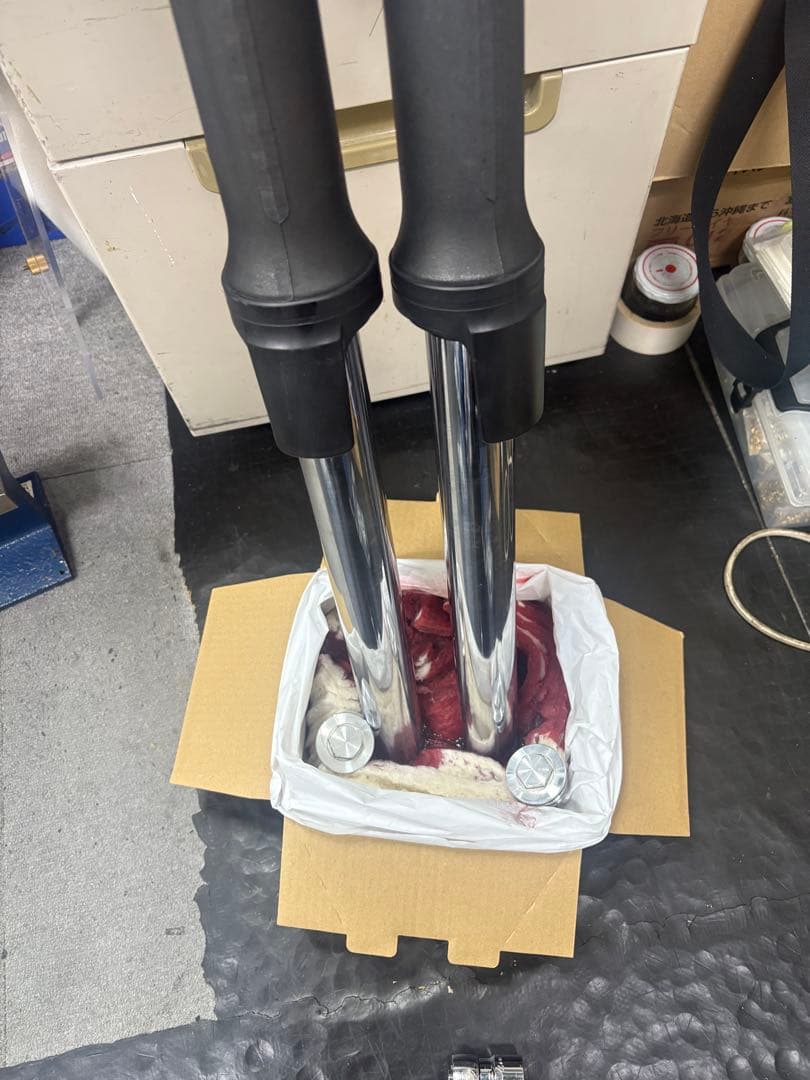 TMAX 530 フロントフォーク SJ08 SJ12 3.4型 オイル交換済み - メルカリ