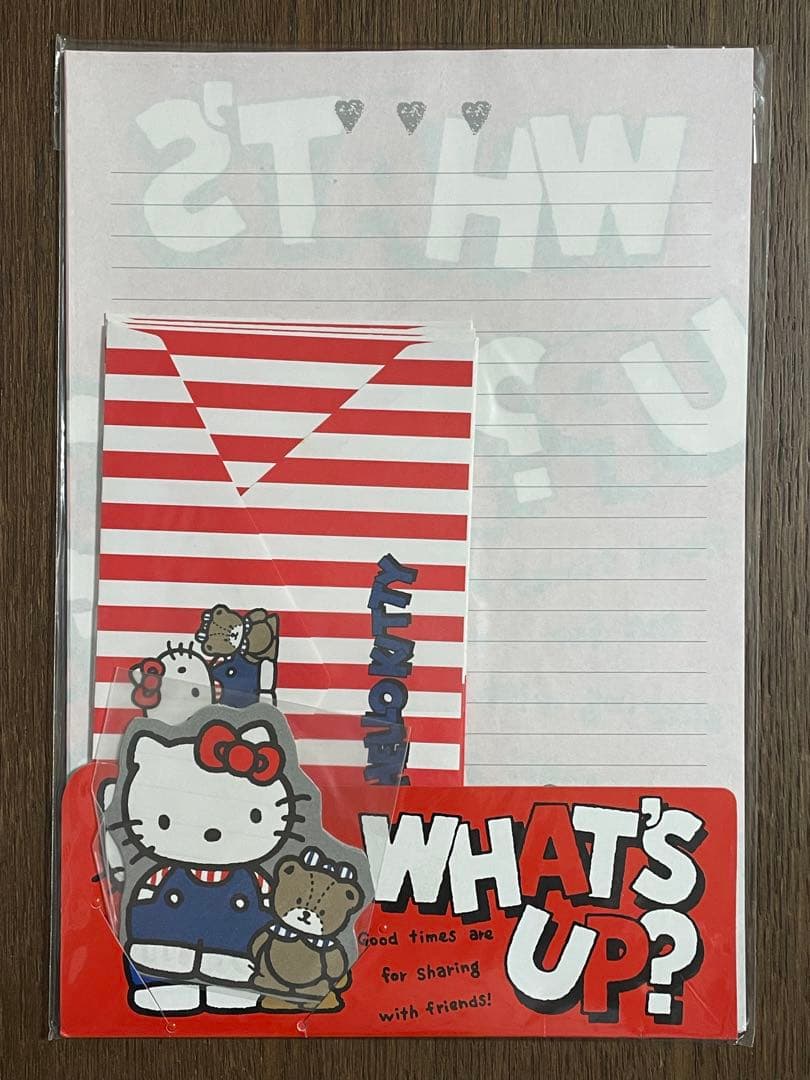 昭和レトロ♡サンリオ♡キティ レターセット 1988年 ハローキティ 1999年製 ペガサスキティ レターセット フォトアルバム