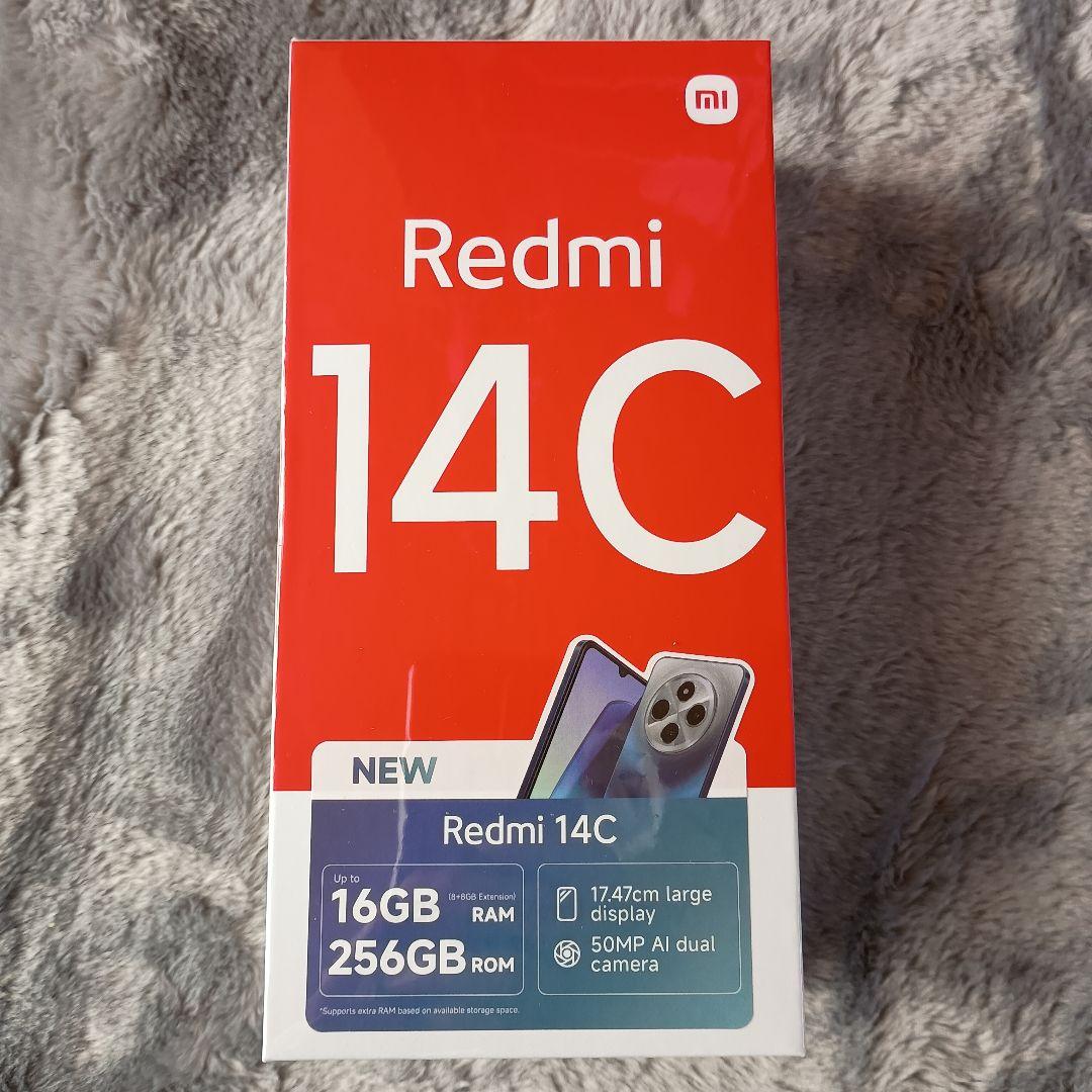 新品未開封 Redmi 14C 256GB Xiaomi Xiaomi Redmi 14C (256GB+4GB) 4G LTE Factory Unlocked GSM Cell