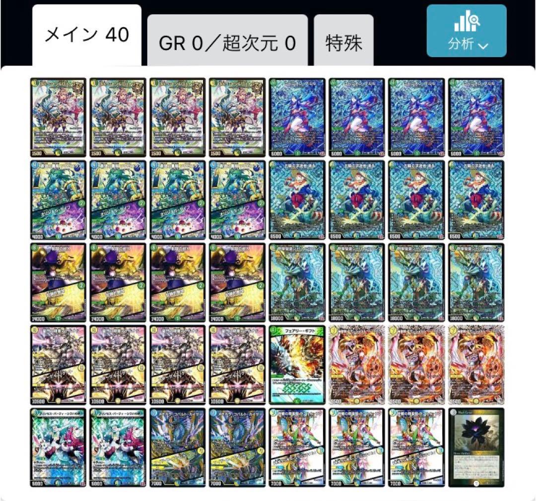 デュエルマスターズ トリーヴァ清永デッキ cs優勝構築