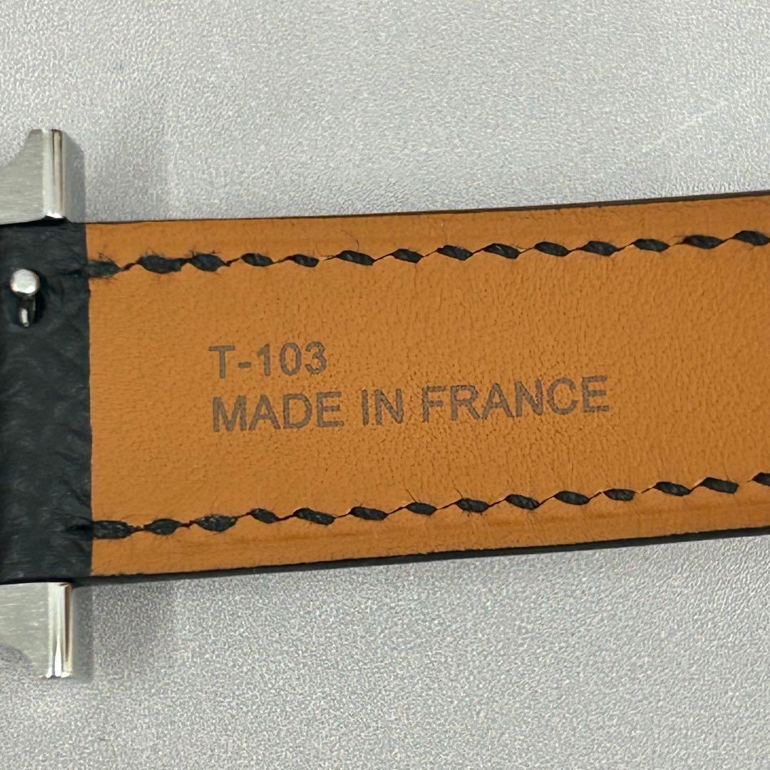 エルメス 腕時計《 Hウォッチ 》ミニ HH1.210 ブラック 黒 シルバー