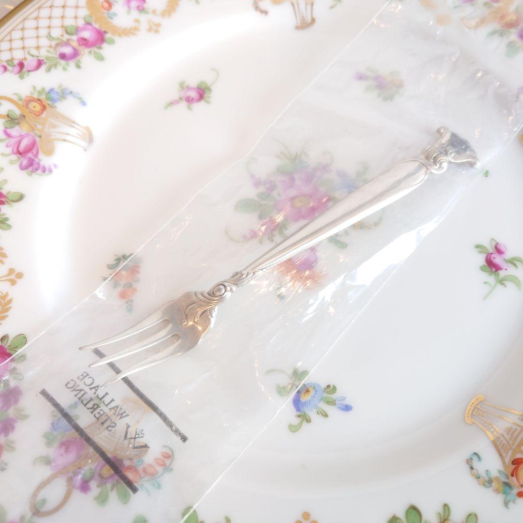 アメリカ Wallace 純銀 Stirling スターリングシルバー フォーク