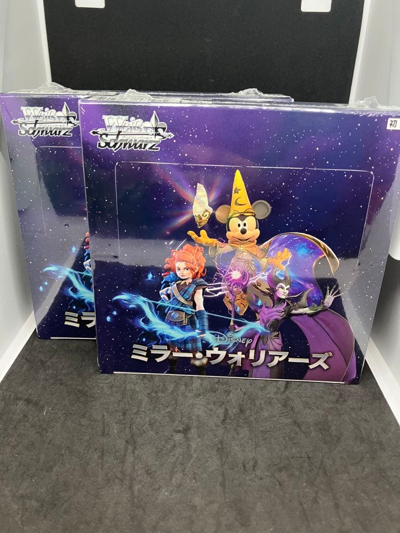 新品 ヴァイスシュヴァルツ Disney ミラー・ウォリアーズ 2BOXセット