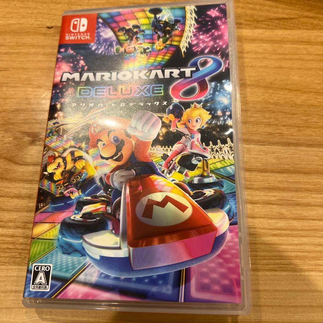 Nintendo Switch ネオンオレンジ/ブルーマリオカート付き