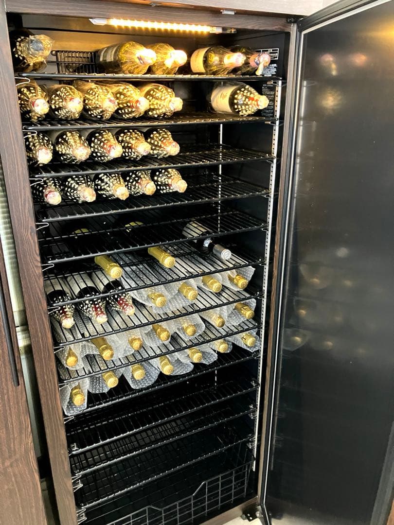 フォルスタージャパン ワインセラー【120本収納/ 右開き】ウッドブラン