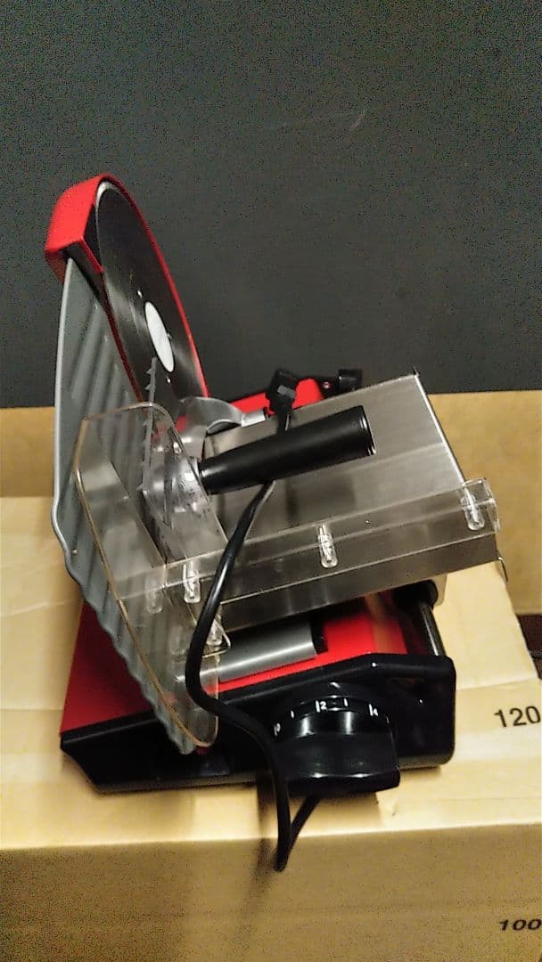 ミナトワークス 家庭用ミートスライサー HMS-220A 《2種ブレード付き》