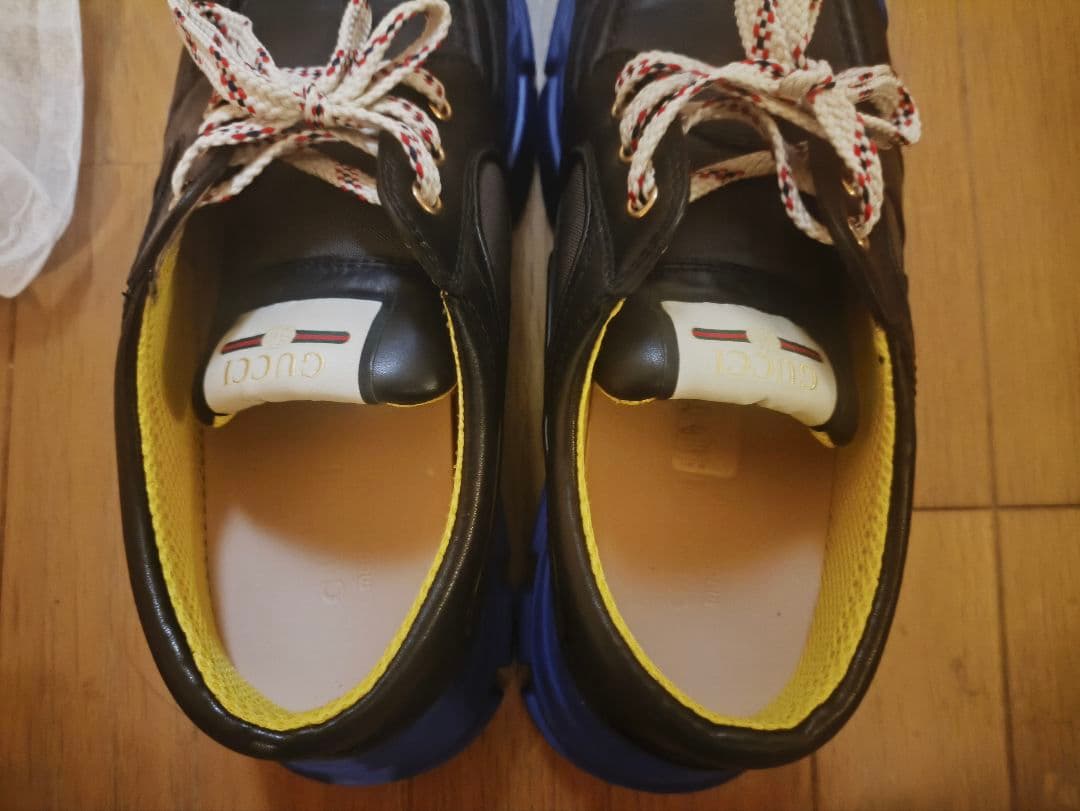 GUCCI 20SS BOATREK ローカットレザースニーカー 576048 - メルカリ