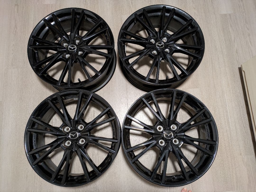 マツダ ロードスターRF 純正ホイール 4本セット マツダ ND ロードスター RF 後期 純正ホイール 17インチ 4本セット
