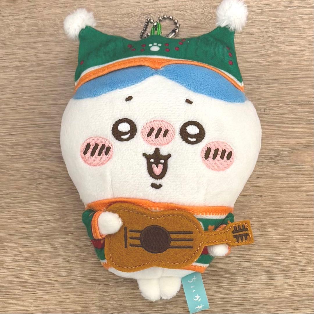 エニマイくじ ちいかわD賞 ハチワレ ぬいぐるみキーホルダー 2024