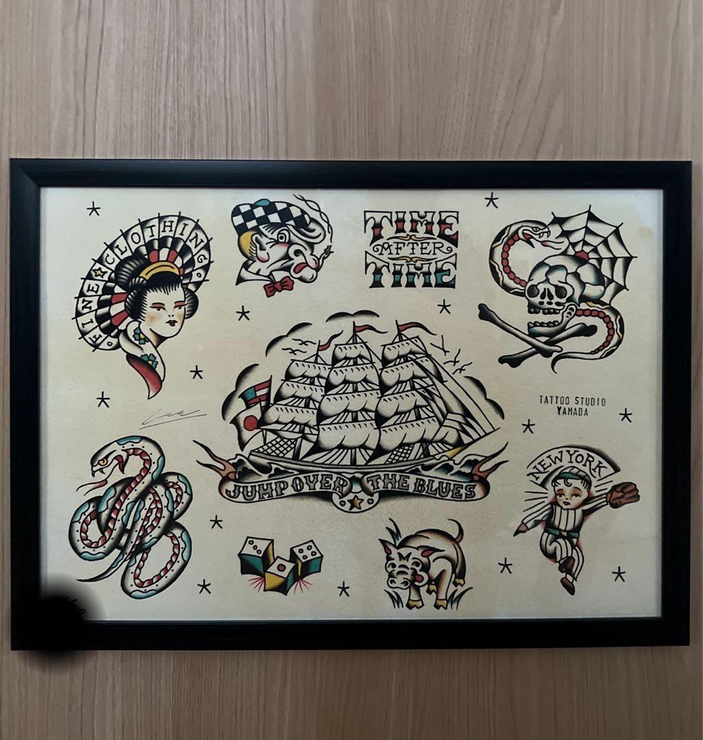 tatoo studio yamada タトゥーフラッシュ - メルカリ