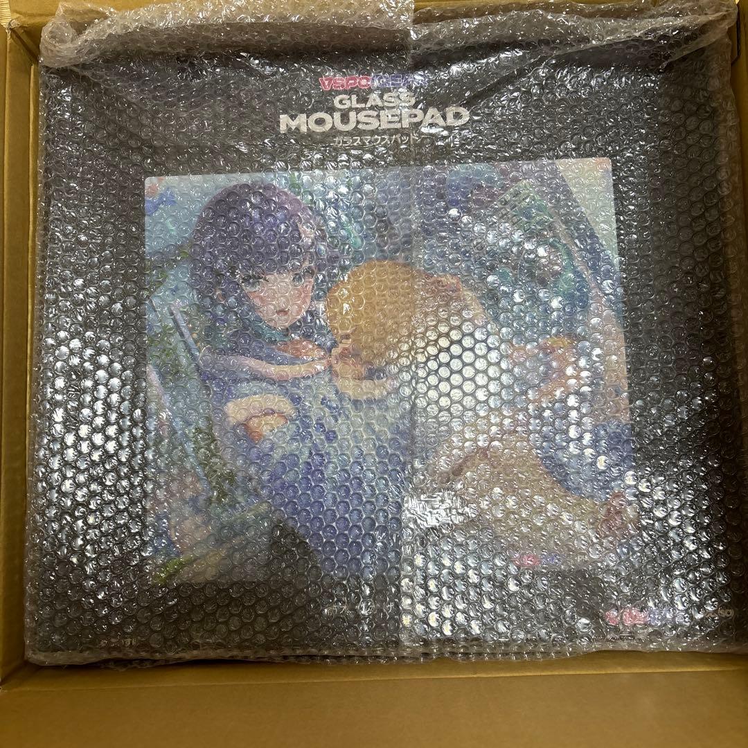 新品未開封】ぶいすぽっ！ ガラスマウスパッド 紡木こかげ VSPO! GEAR