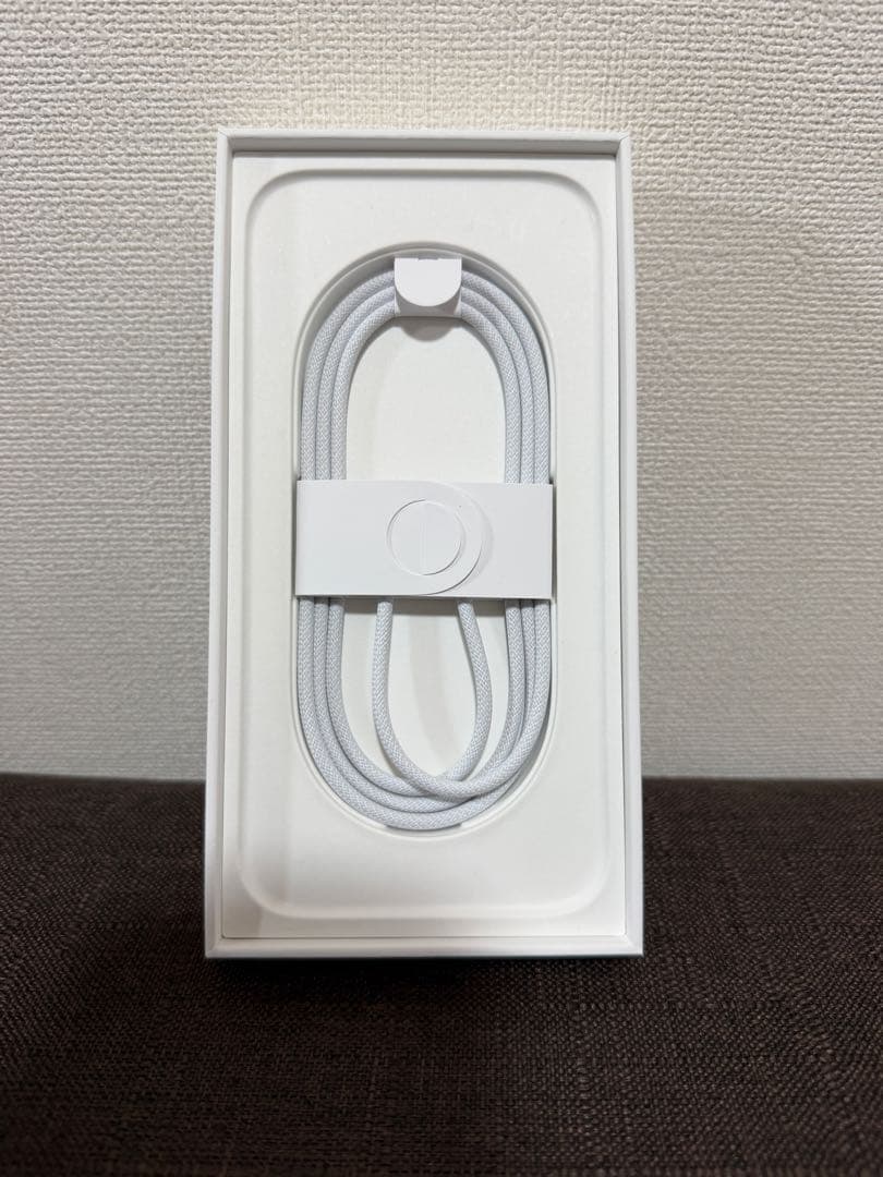 iPhone16puls 128GB ウルトラマリン 充電ケーブルガラスフィルム