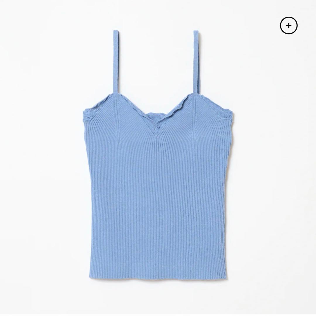 THE SHISHIKUI シシクイ FRILLS TOP フリル キャミ