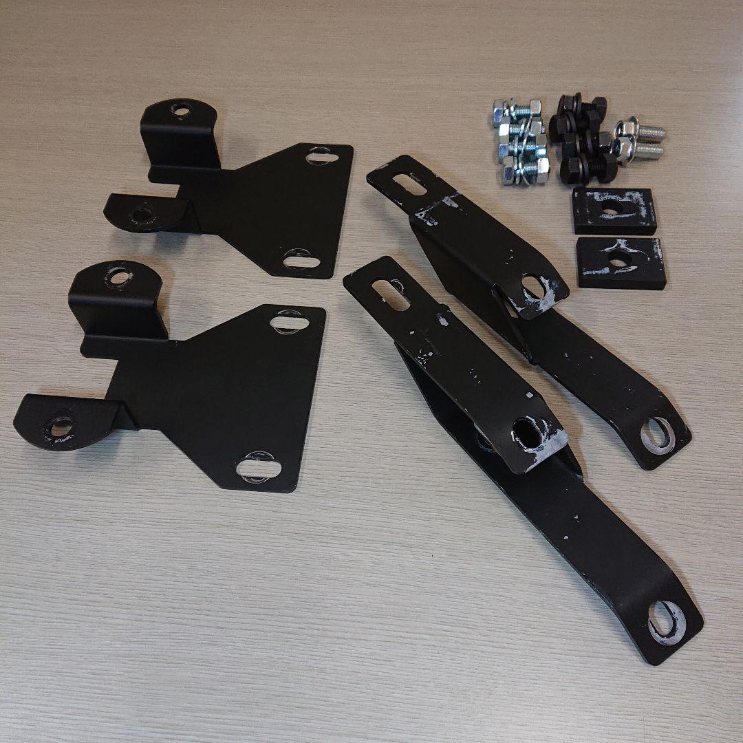 リアシート 後方移動 キット ステー 再販ランクル70 GRJ76K - メルカリ