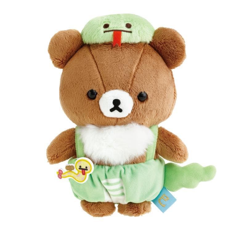 リラックマストア限定 お正月ぬいぐるみ チャイロイコグマ 2025 へび