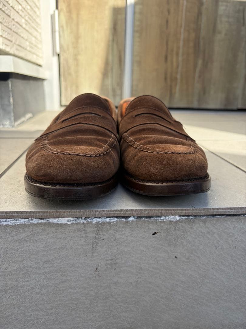 Alden x UNITED ARROWSスエード ローファーサイズ7 1/2 - メルカリ