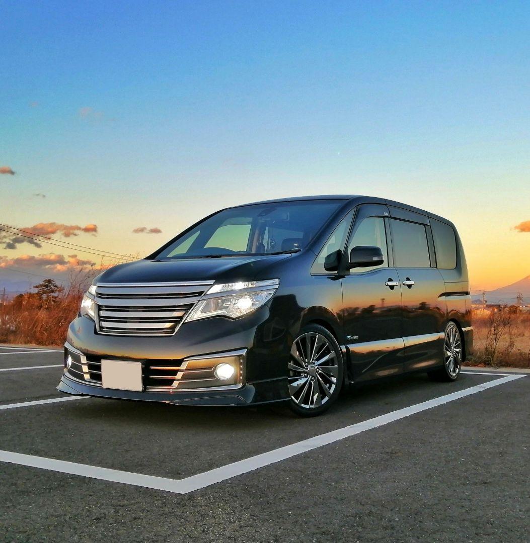 希少☆E52 エルグランド ライダー 後期 純正 ダークメッキ 18インチ 4