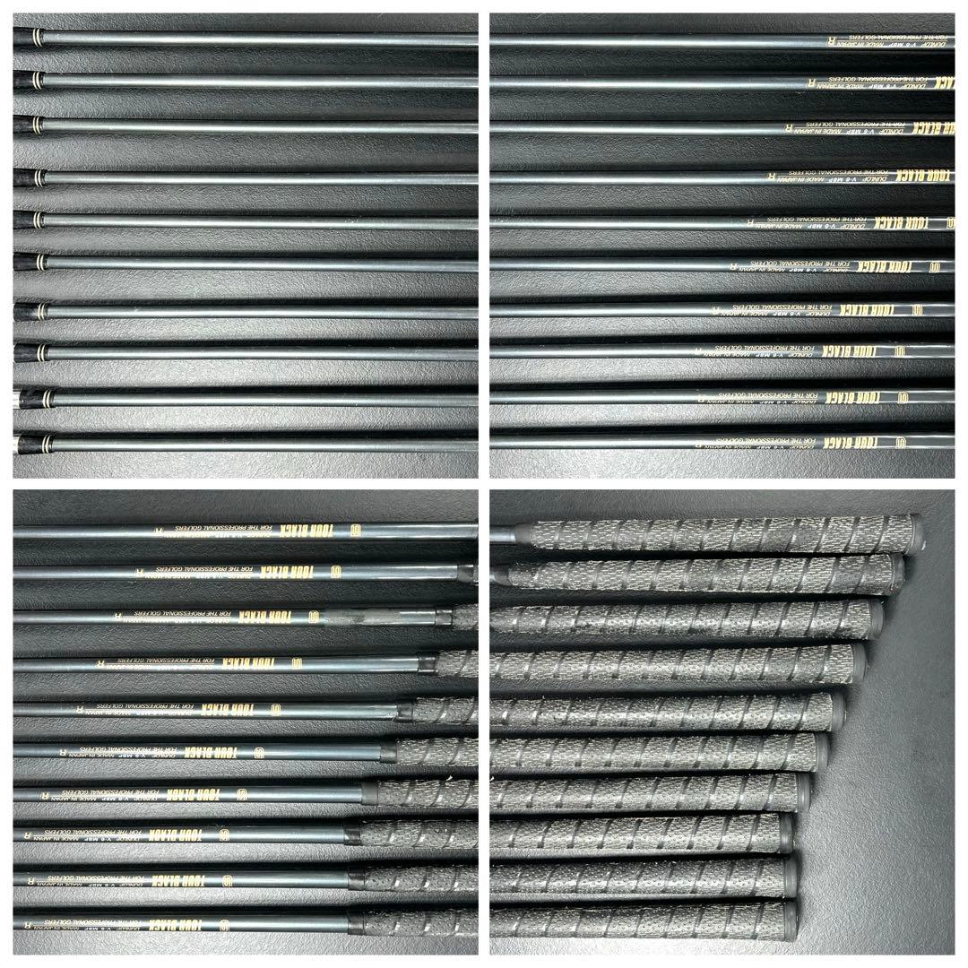 本格派 メンズゴルフクラブ 15本 フルセット ブラック&ホワイト お試し