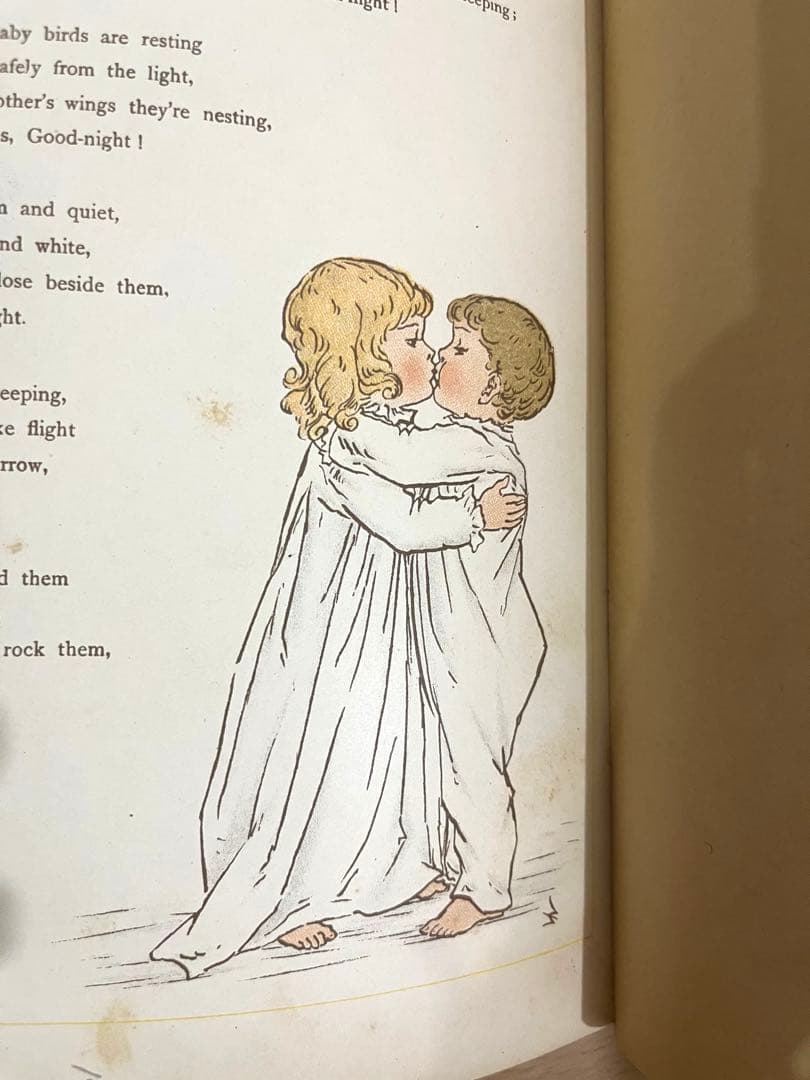 N o.383 希少 アンティーク 洋書 絵本 ビクトリアン 児童書 童謡