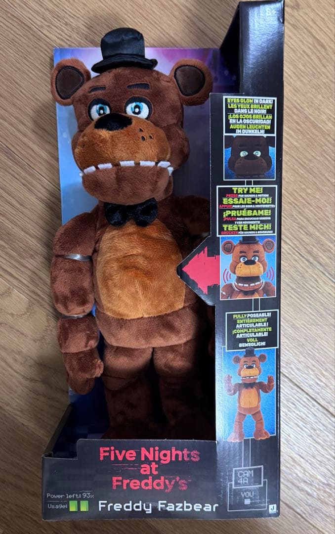 ファイブナイツアットフレディーズ フレディ アクション トーキング