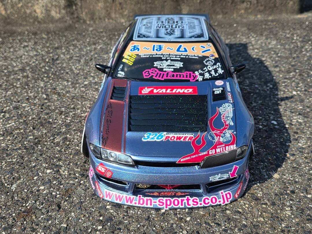 最終》パンドラRC R32スカイライン4dr 製作済ラジコンボディ