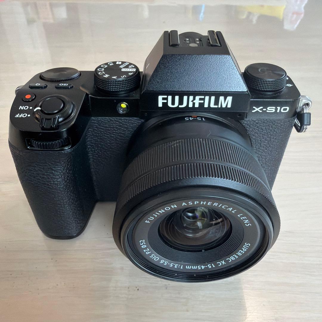 FUJIFILM X-S10 15-45mm, 50-230mmレンズ, SD付 - メルカリ